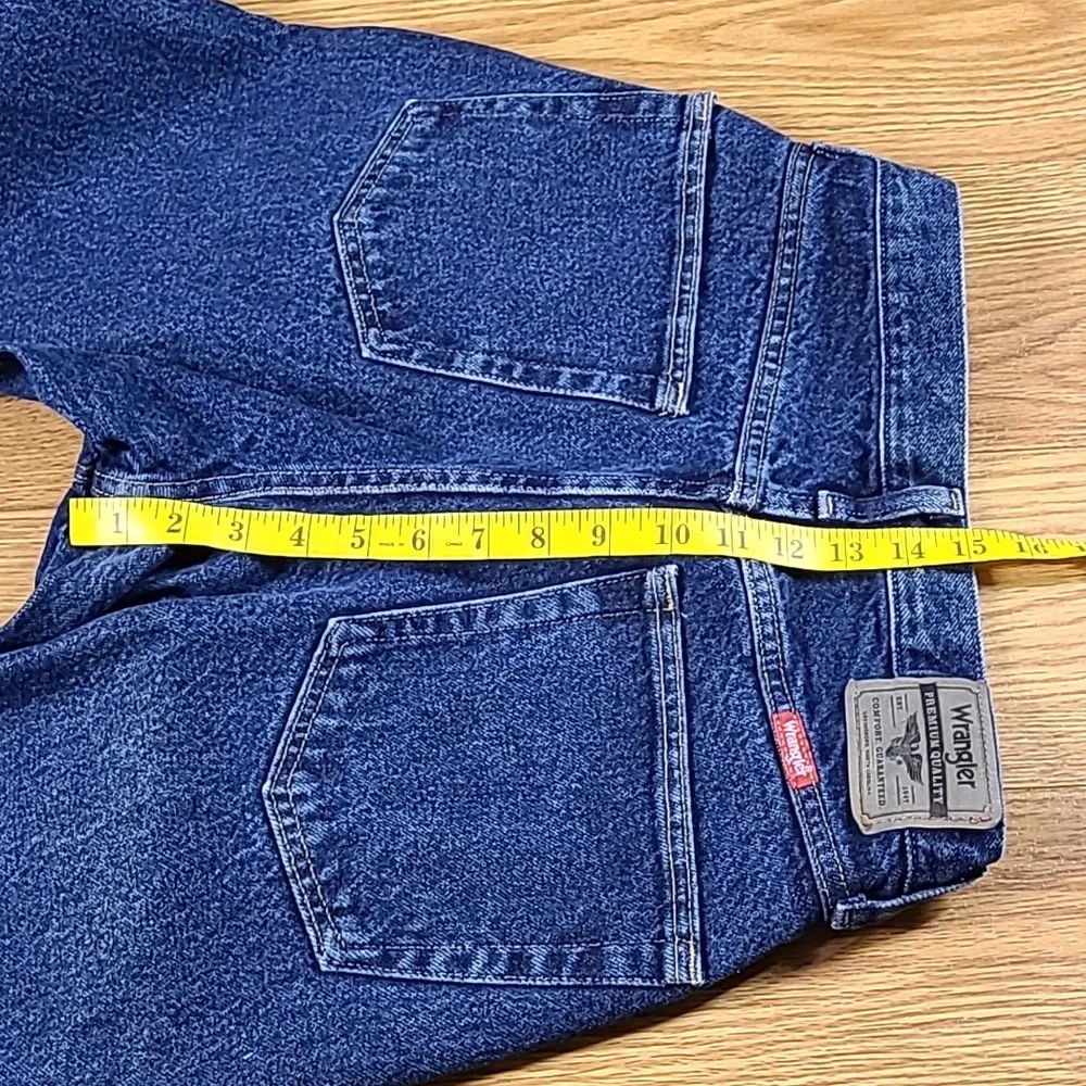 WRANGLER VINTAGE PREMIUM MENS STRAIGHT LIKE NEW DENIM BLUE JEANS 32x30